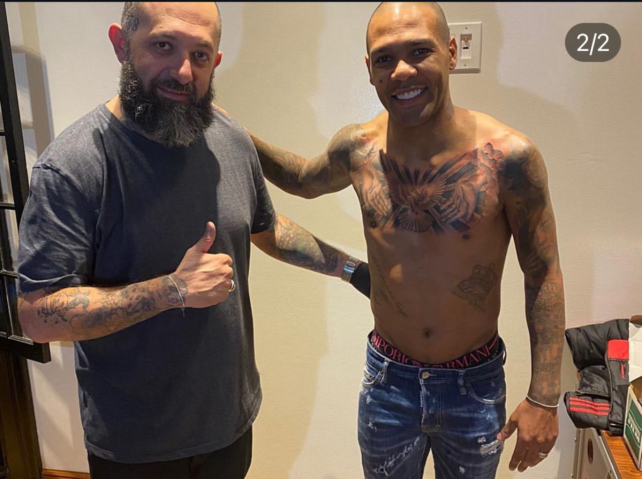 Photos with players